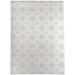 Ivory/Cream Rectangle 5' x 7' Kitchen Mat - Wade Logan® Azzole Star Struck Kitchen Mat 84.0 x 60.0 x 0.08 in white/brown, Polyester | Wayfair