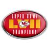 WinCraft Kansas City Chiefs Super Bowl LVII Champions Metal Auto Emblem