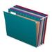 Pendaflex Recycled Hanging File Folders Letter Size 1/5-Cut Tabs Assorted Colors 25/Box (81667)