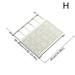 White Wardrobe Telescopic Layered Partition Board Adjustable Closet Storage Rack H0S3