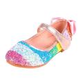 zuwimk Toddler Shoes Toddler Glitter Tennis Shoes Slip On Boys Girls Casual Running Shoes Pink