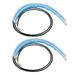 NUOLUX 2Pcs 30CM Dual Color LED Headlight Strip Tube Waterproof Daytime Running Light