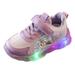 zuwimk Toddler Girl Shoes Toddler Shoes Kids Boys Girls Tennis Shoes Sport Running Shoes Fashion Sneakers Purple