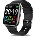 Smart Watch for Android/iOS Phones 1.4 Full Touch Screen Fitness Tracker Smartwatch for Men Women Heart Rate Monitor Step Counter Waterproof Fitness Watch Compatible iPhone Samsung