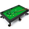 2023 New Pool Table Toy Portable Tabletop Pool Set Pool Table Playset Interactive Billiards Game Kit for Kids Adults Stress Relief Toy Set for Home Offic