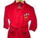 Disney Pajamas | Disney Mickey Mouse Red Pajamas Robe Bathrobe Kids Medium | Color: Red | Size: 6/7