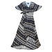 Jessica Simpson Dresses | Jessica Simpson Blue White Maxi Dress Womens Size S | Color: Blue/White | Size: S