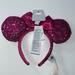 Disney Accessories | Disney Parks Limited Edition Magenta Ears | Color: Pink | Size: Os