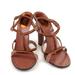 Gucci Shoes | Gucci Anita Metallic & Suede Sandals In Dessert Rose | Color: Brown/Pink | Size: 8