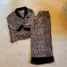 Kate Spade Intimates & Sleepwear | Kate Spade 2 Pc Animal Print Pajama Set | Color: Black/Cream | Size: S