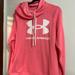 Under Armour Tops | Fleece Under Armour Hoodie | Color: Pink | Size: Xl