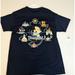 Disney Shirts | Disney Parks Disneyland Resort Men's Sz Medium Navy Mickey Mouse T-Shirt Nwot | Color: Blue/Yellow | Size: M