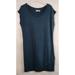 Athleta Dresses | Athleta Navy Blue Envelope Sleeveless Hena Sweatshirt Dress Size Medium | Color: Blue | Size: M