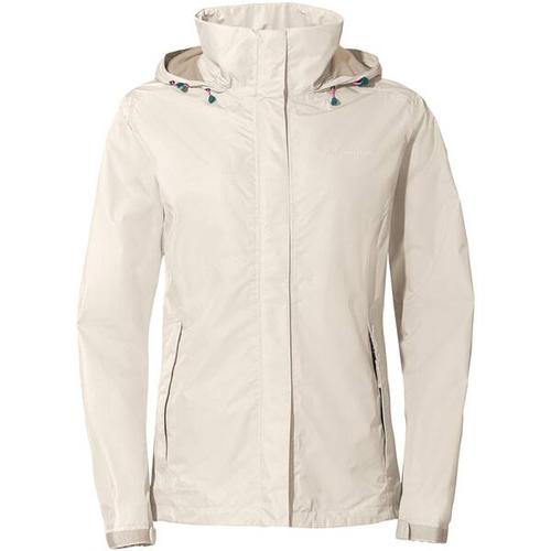 Damen Funktionsjacke VAUDE Damen Kapuzen Jacke Escape Light, Größe 42 in Weiß