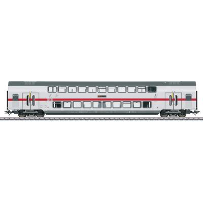 Personenwagen MÄRKLIN "IC2 Doppelstock-Mittelwagen DApza 687.2, 1. Klasse - 43486", bunt (weiß, rot, grau), Modelleisenbahn-Fahrzeuge, Kinder, Metall, Kunststoff, Made in Europe Image