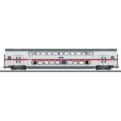 Personenwagen MÄRKLIN "IC2 Doppelstock-Mittelwagen DBpza 682.2, 2. Klasse - 43487", rot (weiß, grau, rot), Modelleisenbahn-Fahrzeuge, Kinder, Metall, Kunststoff, Made in Europe Image