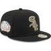 Men's New Era Black Chicago White Sox 2005 World Series Anniversary Spring Training Botanical 59FIFTY Fitted Hat