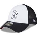 Men's New Era Navy/White Boston Red Sox 2023 On-Field Batting Practice 39THIRTY Flex Hat