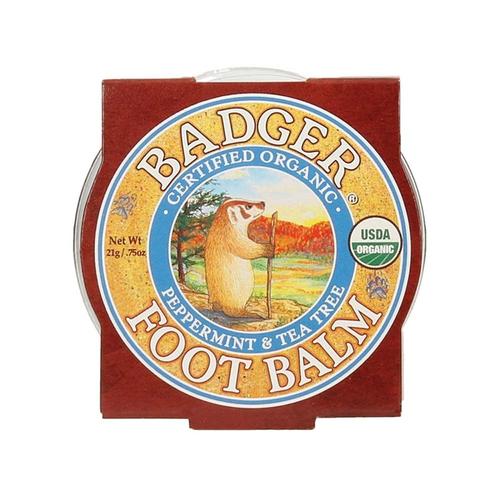 Badger – Foot Balm – Peppermint & Tea Tree Fußcreme 21 g