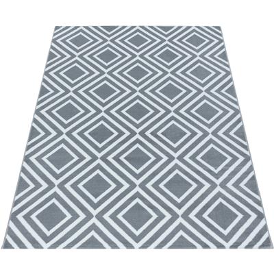 Teppich AYYILDIZ TEPPICHE "COSTA 3525", grau, B:200cm H:11mm L:290cm, Polypropylen (PP), Teppiche, Wohnzimmer Image