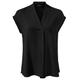 Janice & Jo Sommer-Blusenshirt, 46 - Schwarz, Damen, aus Viskose