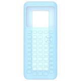 1x Soft Calculator Case Instruments TI-84 Plus CE Calculator Full Cover For Texas