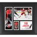 Jonathan Huberdeau Calgary Flames 15" x 17" Framed Player Collage with a Piece of Game-Used Puck