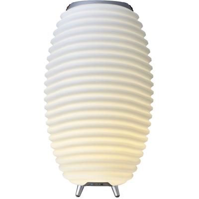 KOODUU LED Stehlampe "Synergy 65", weiß, Ø 41,00cm H: 71,50cm, Lampen, Hygge-Design, Bluetooth Lautsprecher, Sektkühler,