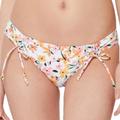 Jessica Simpson Swim | Jessica Simpson Floral Swim Bottoms - Size M Medium - New W/ Tags | Color: White/Yellow | Size: M