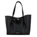 Michael Kors Bags | Michael Kors Emilia Large East West Black Pebbled Leather Tote Handbag | Color: Black | Size: Os