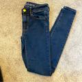 American Eagle Outfitters Jeans | American Eagle Super Stretch Skinny Jeggings Size 2 Long Dark Wash Ae Jeans | Color: Blue | Size: 2