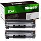 Victoner 2-Pack Compatible Toner for HP 85A CE285A Use With LaserJet Pro P1100 P1102 P1102W P1102WHP Pro M1132 M1210 M1130 M1212NF M1217NFW Printer Black