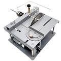ExpressLeopard Table Saw, Portable Table Saw, Bench Top Saw For Woodworking, Tabletop Saw For Indoor, Electric Cutting Tool, DIY Cutting Miniature Table Saw (Size : 19x16.5x10cm)