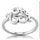 Bijoux de haute qualité chudora en argent Sterling 925 bague symbole indien Aum Om Ohm Style de