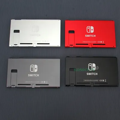 Coque arrière en métal pour console Nintendo Switch coque de remplacement plaque arrière NS