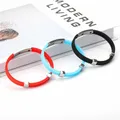 Bracelet en silicone sans fil anti-leges pour homme bracelet de taille réglable bracelet