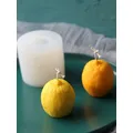 Moule à bougie en Silicone au citron Simulation de décoration en forme de Fruit en résine DIY