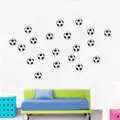 Autocollants Muraux en PVC pour Décoration de Chambre de Garçon Ballon de Football Auto-Adhésif