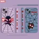 Marvel Spiderman Cool Liquid Stores Corde Silicone Phone Case iPhone 15 14 13 12 Mini 11 Pro XS MAX