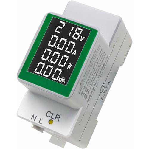 Stromzähler Wattmeter Multimeter PZEM-008 Stromzähler AC50-300V/100A Amperemeter Digitalanzeige