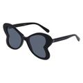 Stella McCartney SC4063IK Kinder-Sonnenbrille Vollrand Butterfly Bio-Acetat-Gestell, schwarz