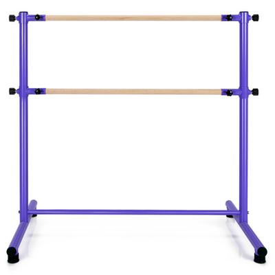 Costway 47 Inch Double Ballet Barre with Anti-Slip...