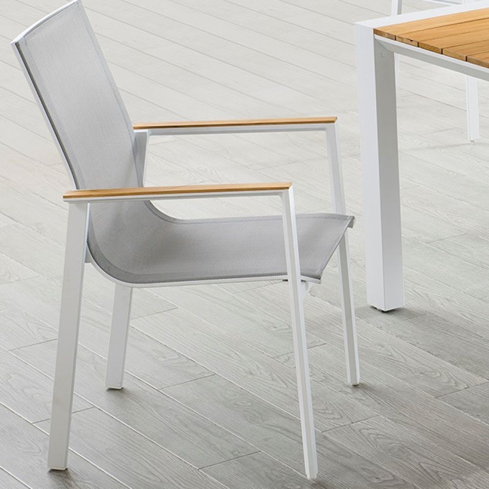 GartenZeit »Venice« Stapelstuhl 60x56x90 cm