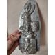 Vintage Chocolate Mold Hase Osterhase 1/2 Schokoladenform french shabby Patina Brocante Ostern Osterdeko Osternest Ostertisch Landhaus Deko