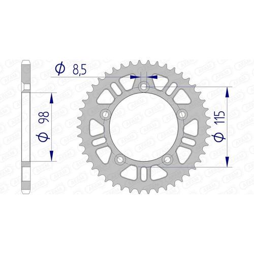 AFAM Aluminiumkrone 72101 – 420