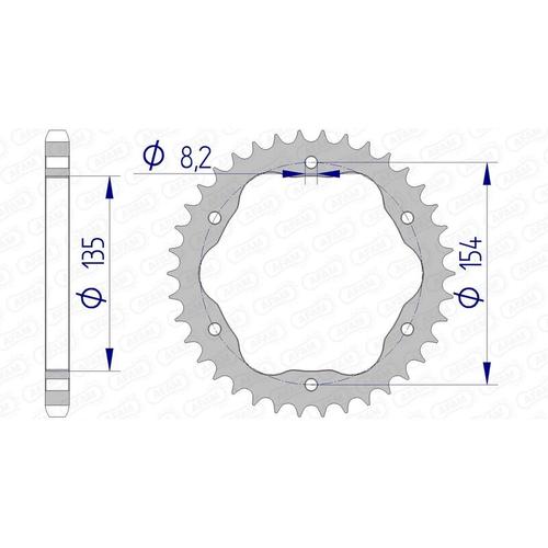 AFAM Aluminiumkrone 51803 – 525