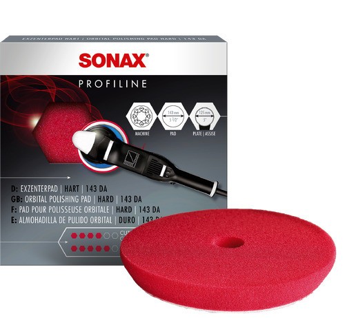 SONAX ExzenterPad hart 143 mm Aufsatz, Poliermaschine 1x 04934000 Image