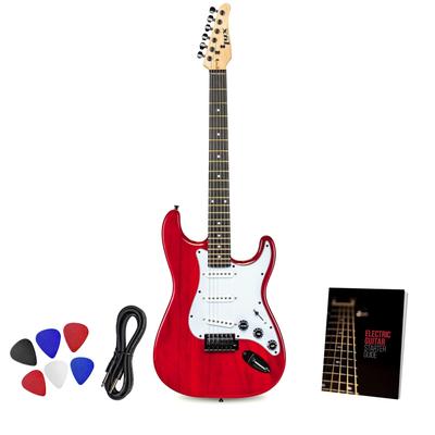 LyxPro 39 inch Beginner Electric Guitar & Electric Guitar Accessories