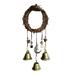 Witch Wind Chime Door Hanger Hanging Witch Bell Magickal Protection Home Decor X9Z4