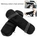 BUTORY Memory Foam Armrest Pad Support Elbow Armrest Cover Chair Armrest Pad Non-Slip Elbow Support Pillow Soft Office Chair Elbow